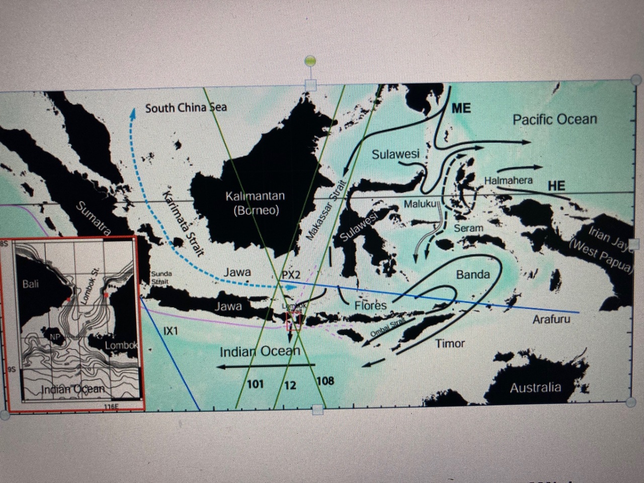 Mapa Indonésia 