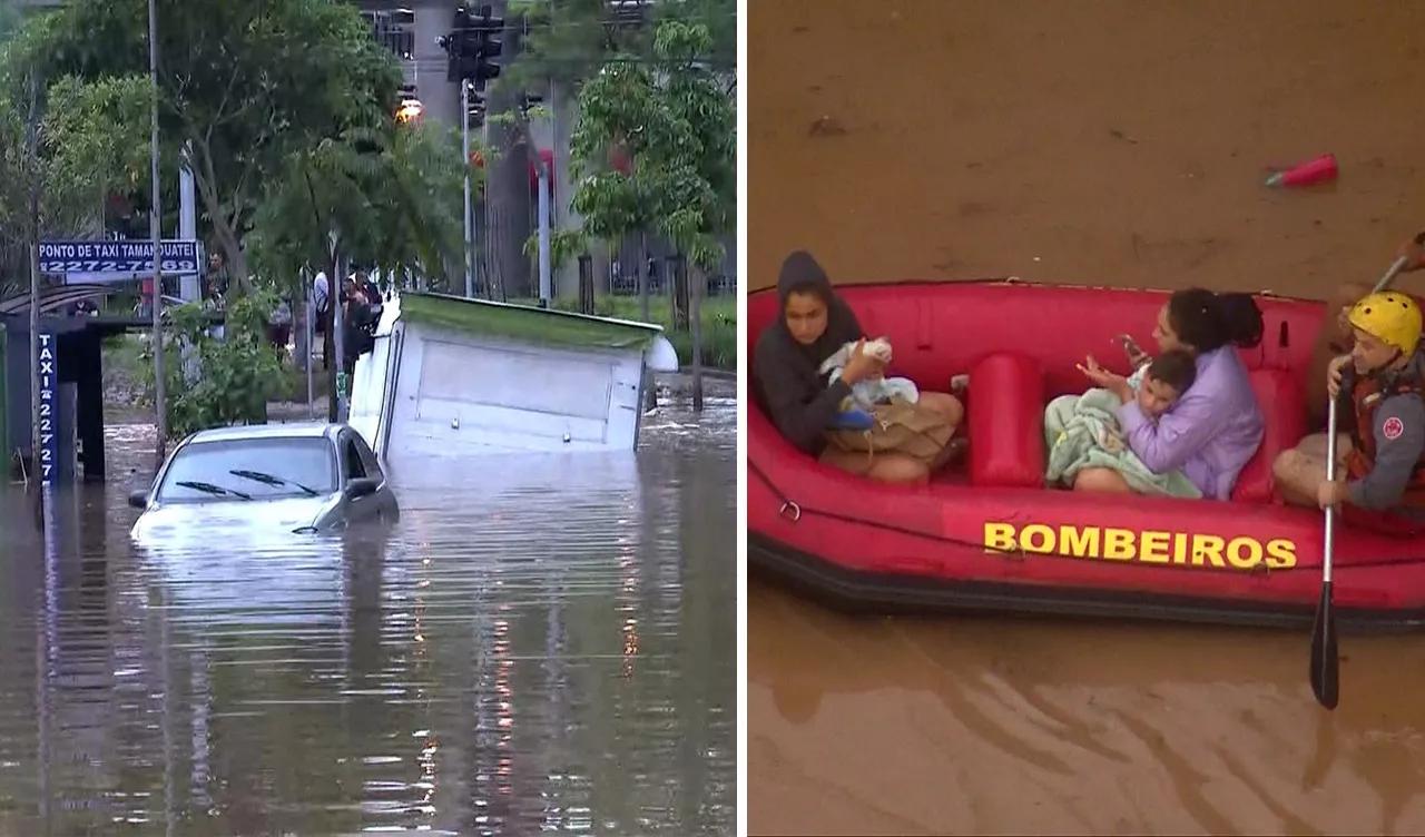 Temporal em São Paulo