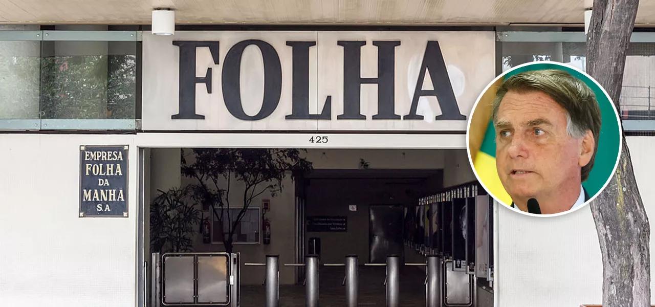 Jornal Folha de S.Paulo e Jair Bolsonaro