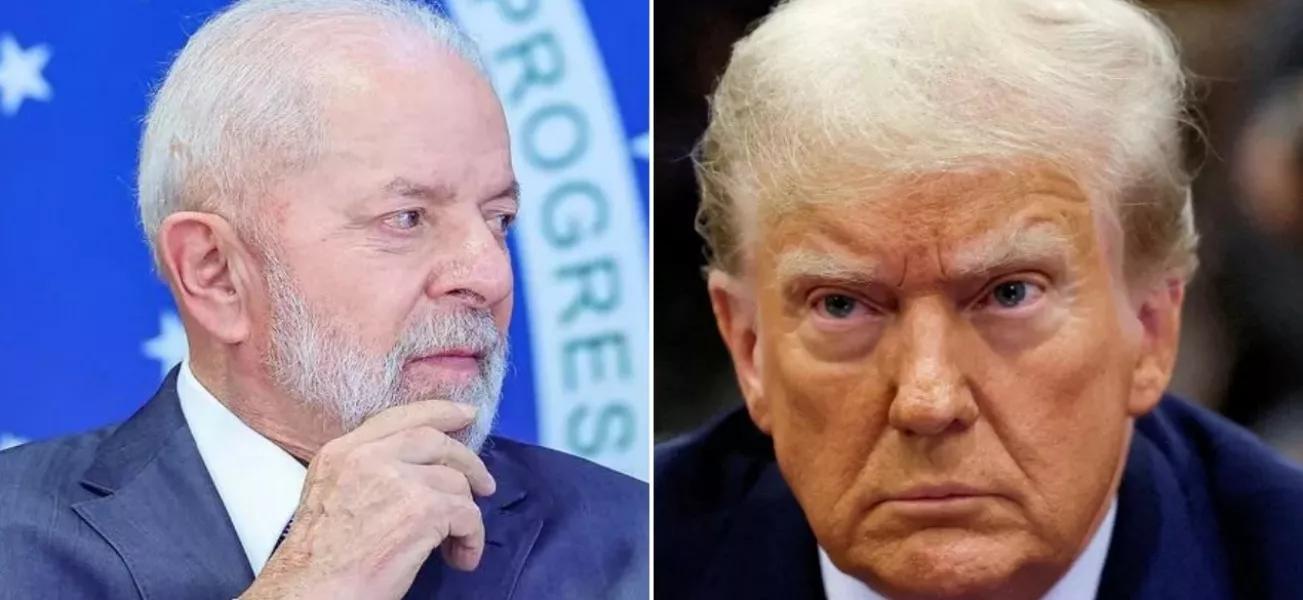 Lula e Donald Trump