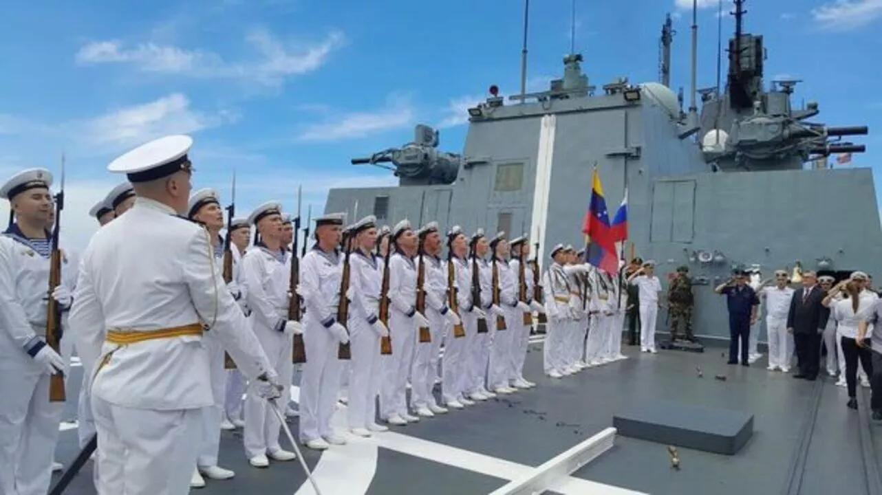 Flotilha russa chega à Venezuela 