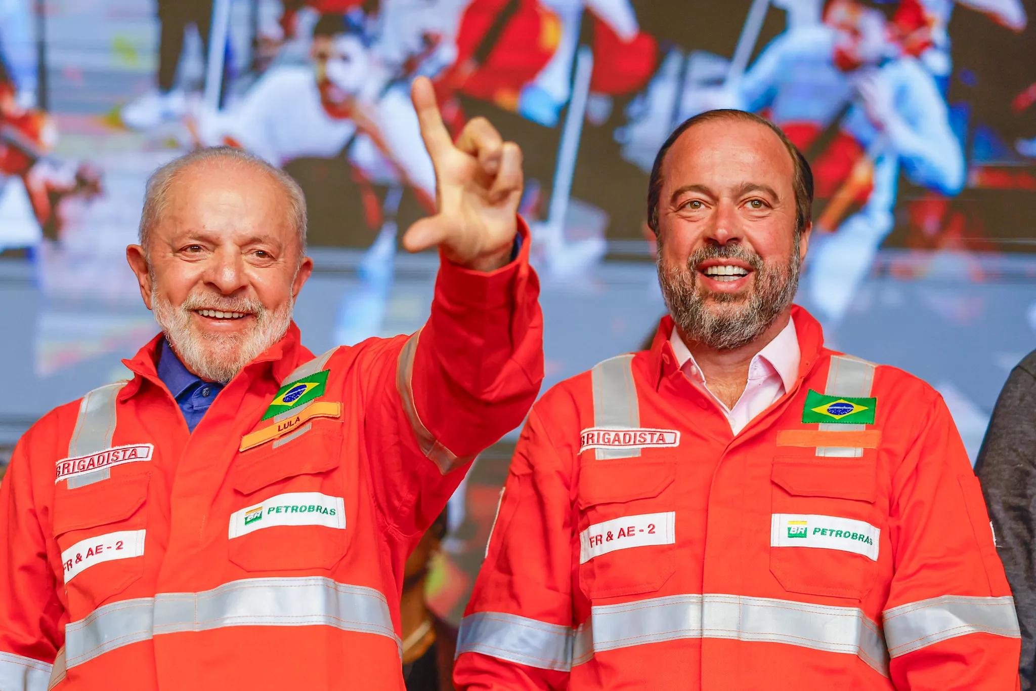 Lula e Alexandre Silveira