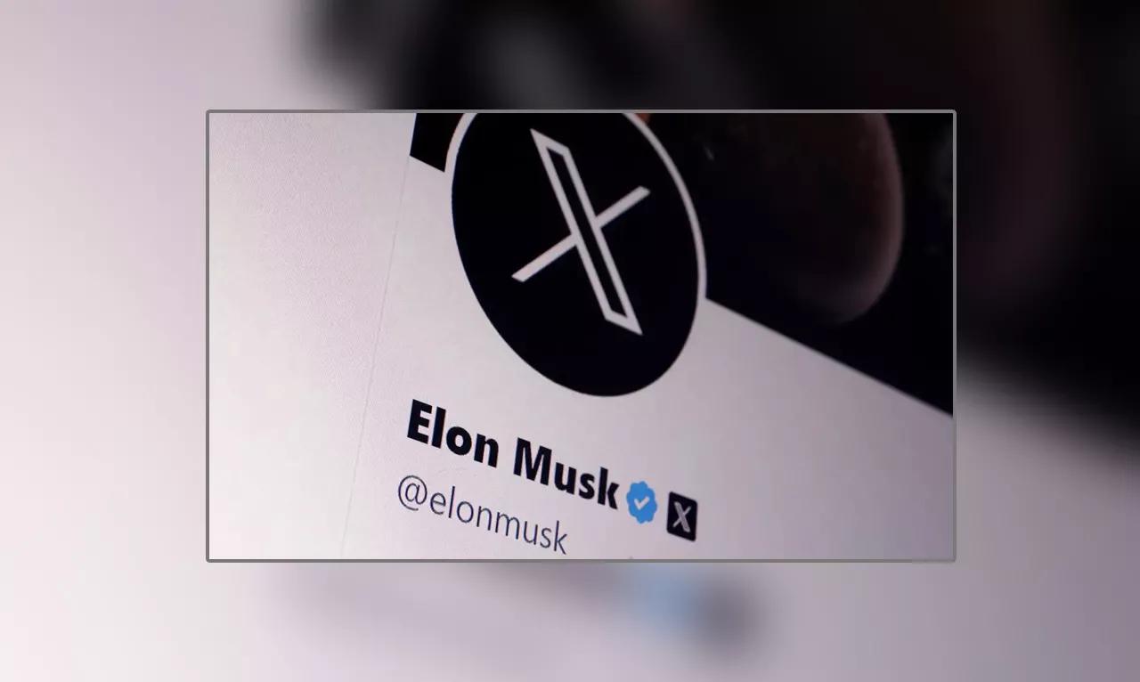 Marca da rede social X, do bilionário Elon Musk