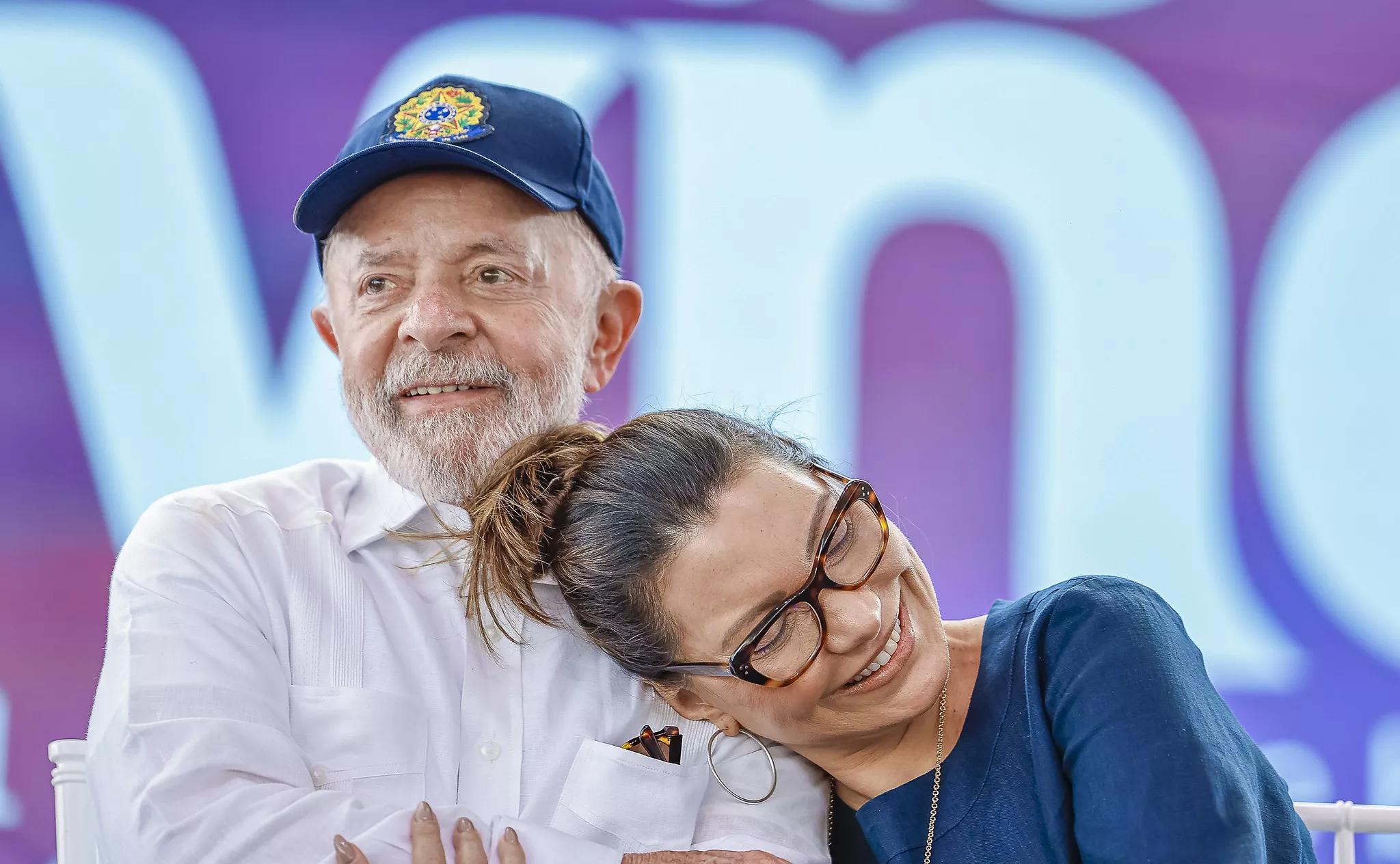 Lula e Janja em Belford Roxo (RJ), 12 de setembro de 2024