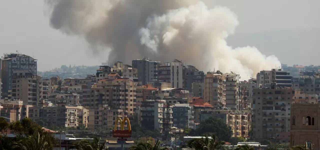 Ataques de Israel no sul do Líbano